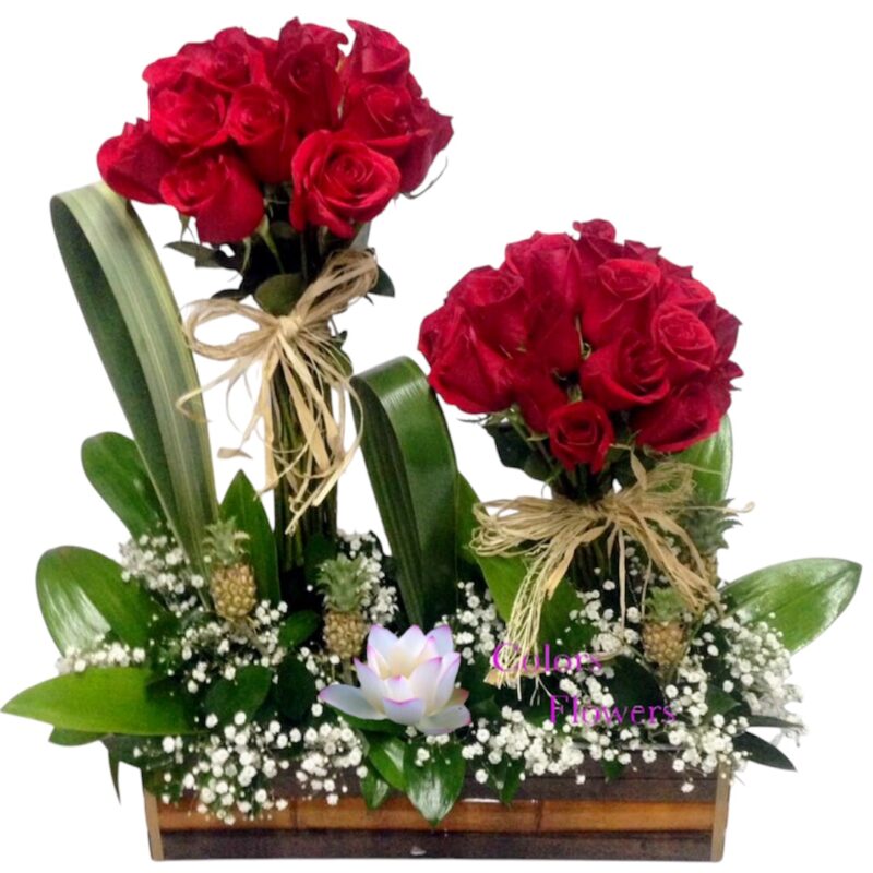RO-044 Diseño Ramillete Rosas
